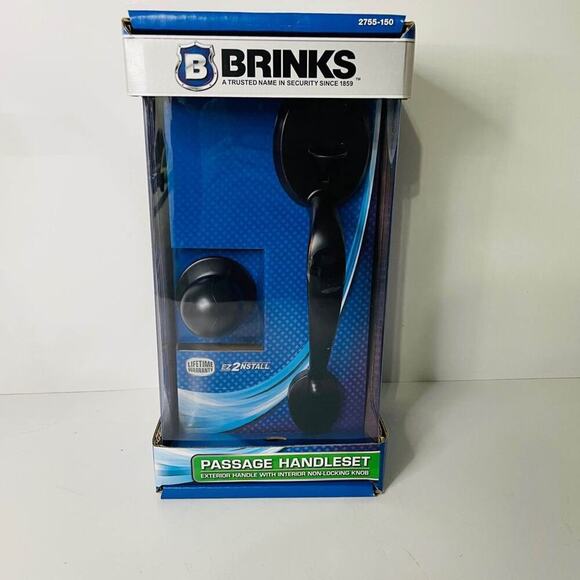 Brink's Passage Door Handleset, Interior Ball Doorknob - Picture 1 of 4